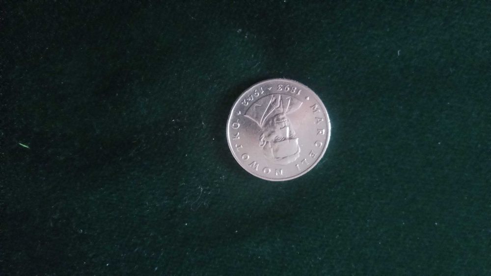 Moneta PRL 20zl Marceli Nowotko