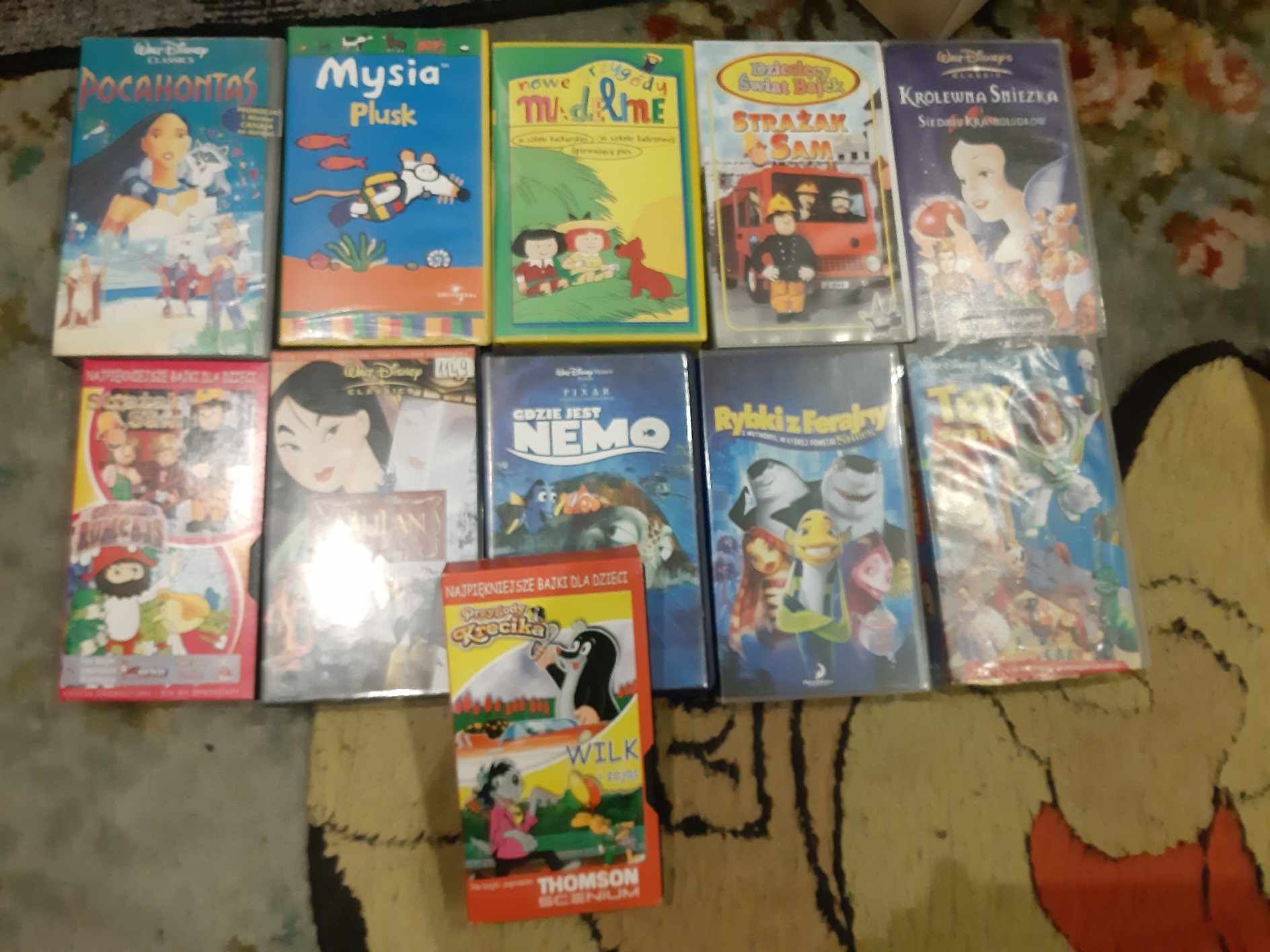 10 Bajek VHS dla dzieci