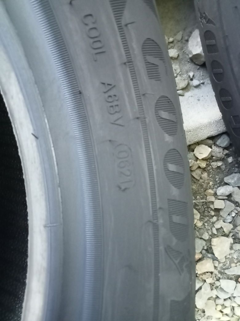 2x Opony Używane Letnie 215/65R16C Goodyear