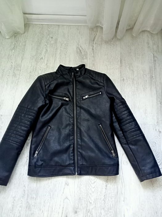 Куртка кожана для підлітка