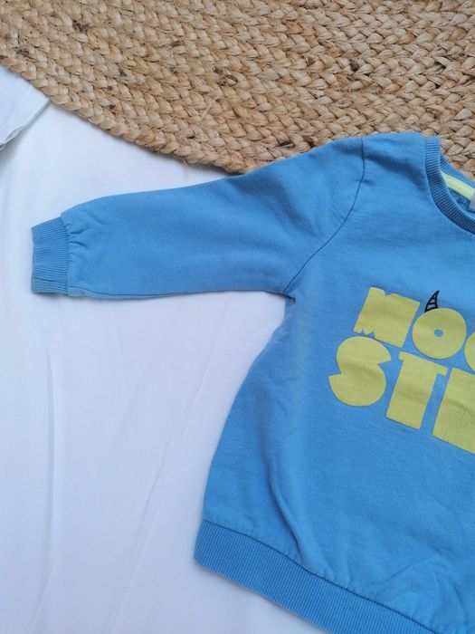 Sweater Azul "Moonster" de Bebé