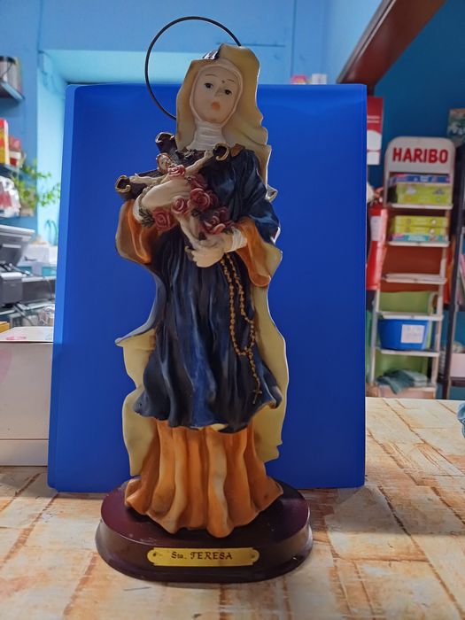 Lote de estatuetas de santos