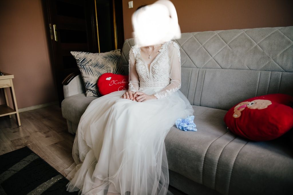 Suknia ślubna  szyta na miarę