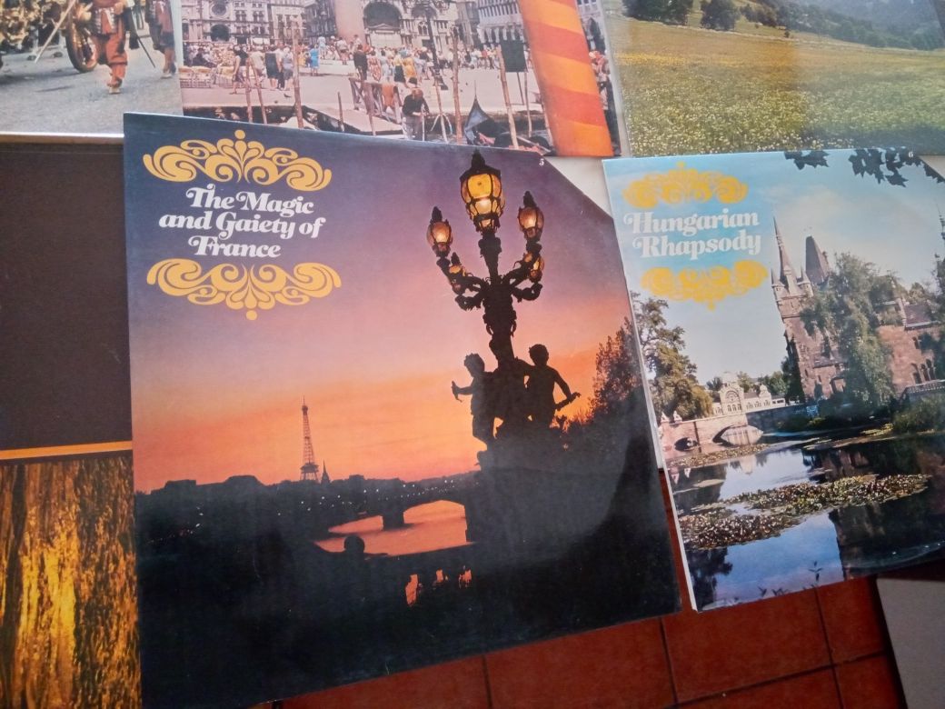 Colecção de 8 Discos de Vinil LP'S Europe in Concert