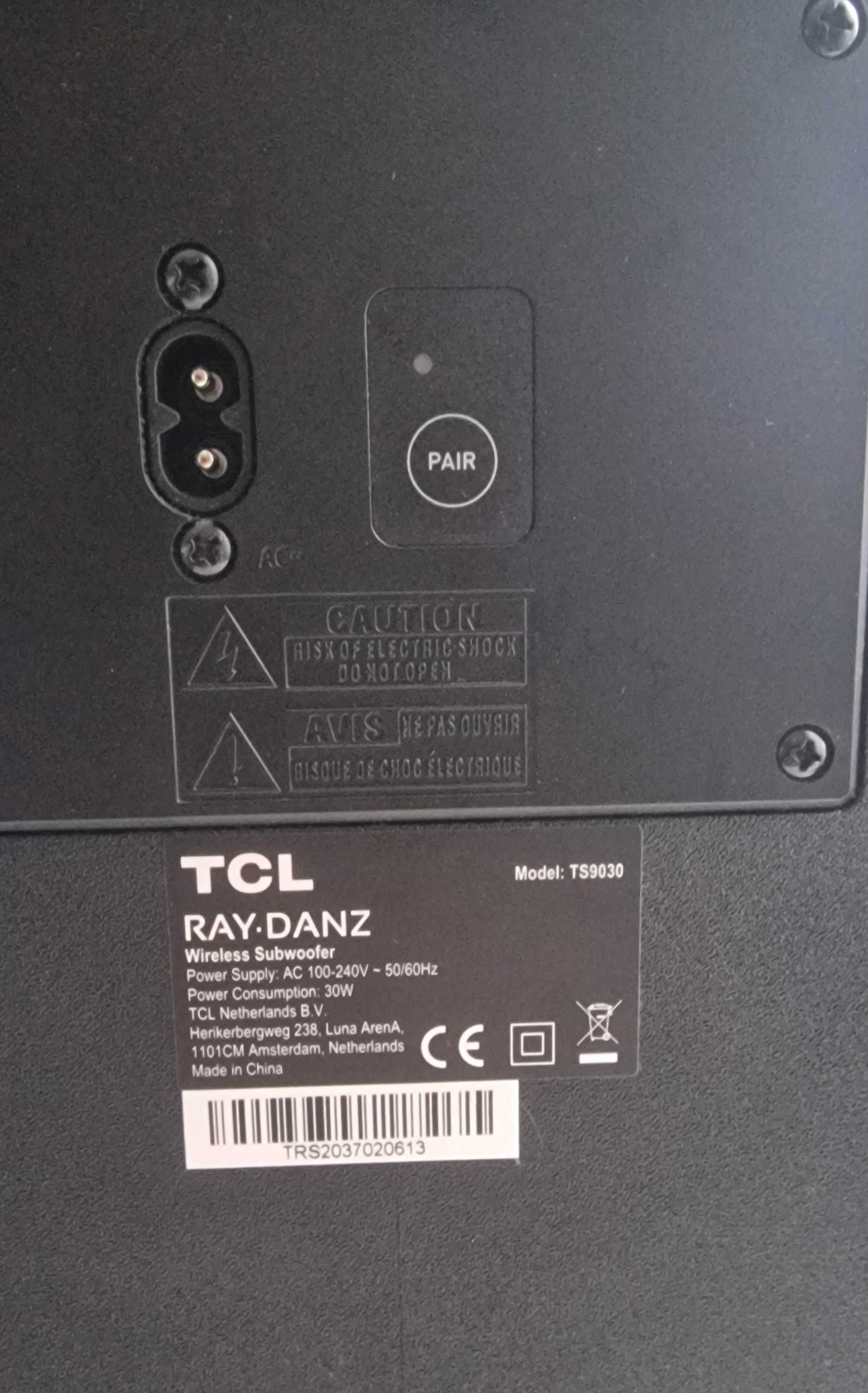 Soundbar z subwooferem TCL 3.1 TS9030