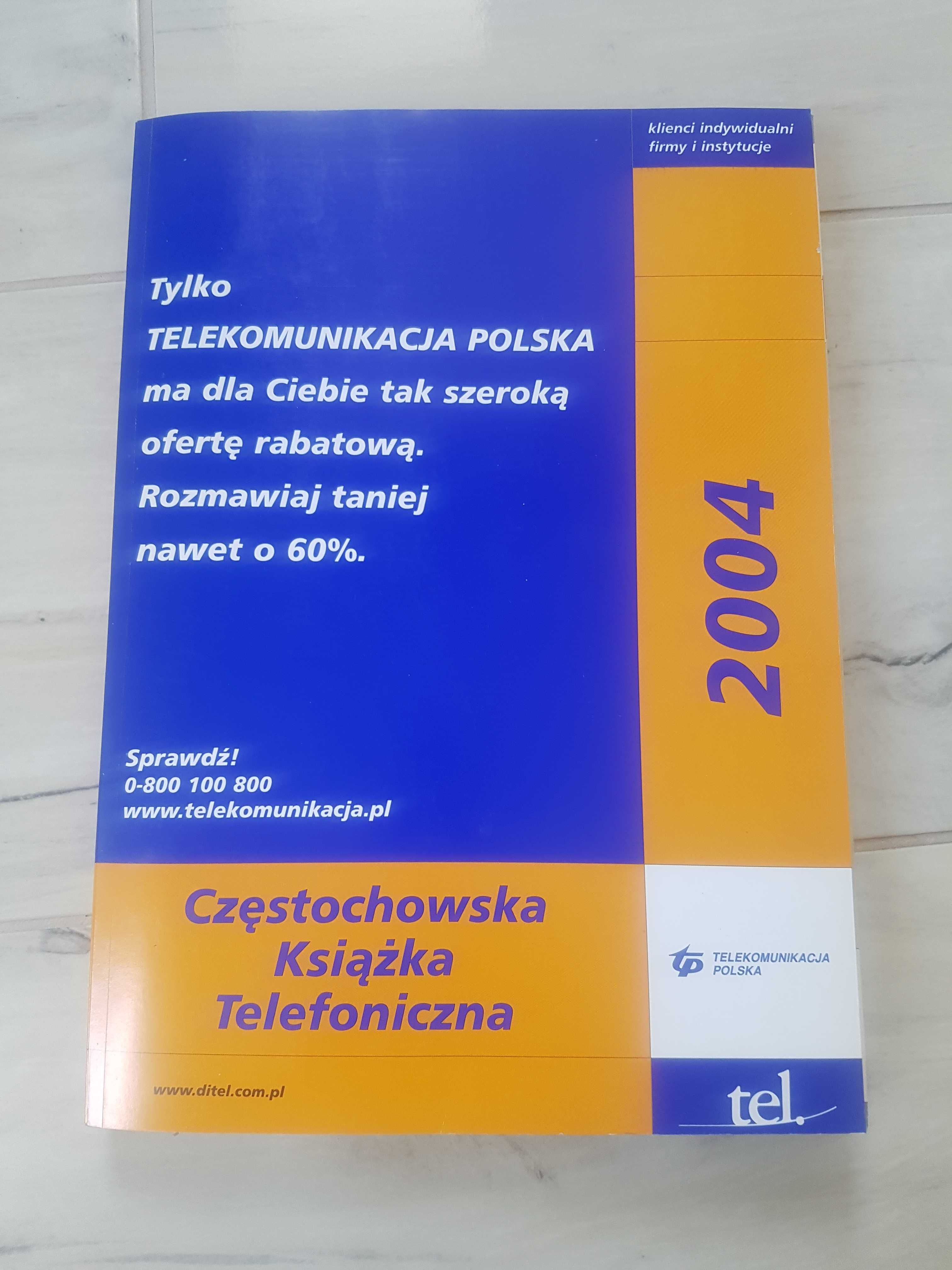 Książka telefoniczna Częstochowa