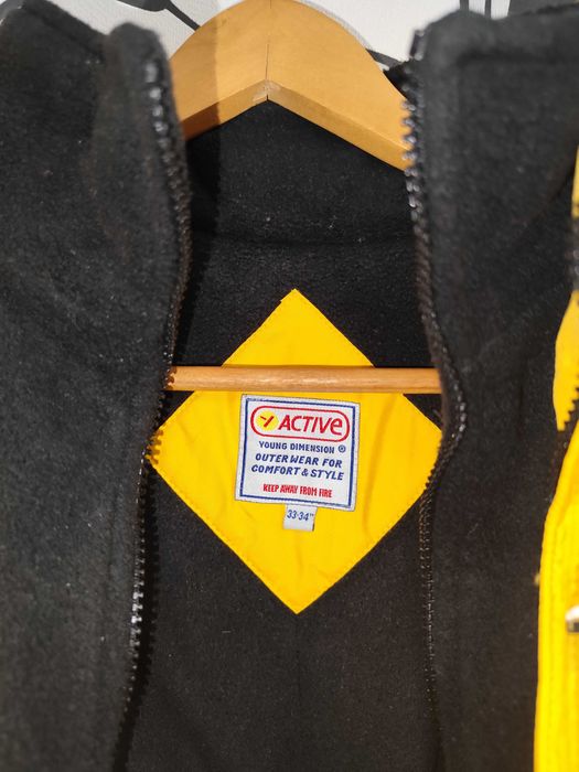 Куртка active | young dimension | жовта | зимова тепла | розмір 33–34"