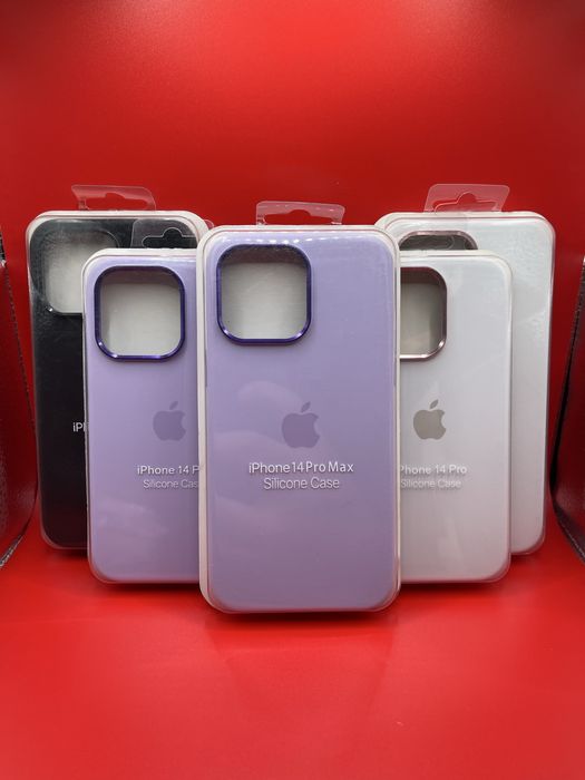 Силіконовий чохол для iPhone 14 /15/16(Pro,Pro Max)