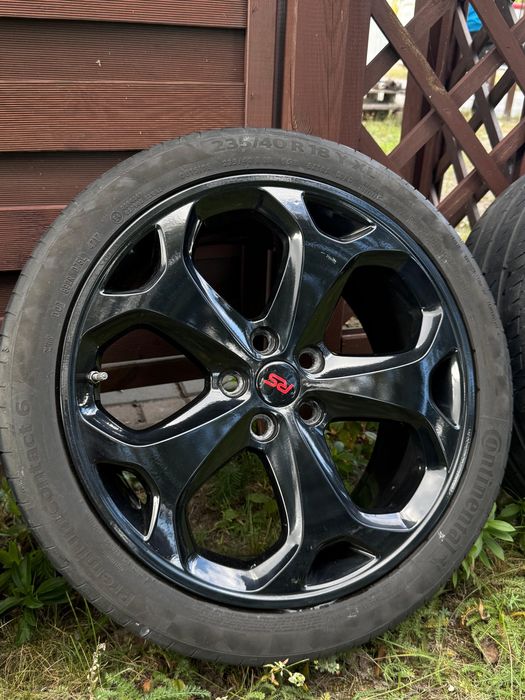 Koła Ford R18 5x108 ET55 Mondeo Kuga itp. Czarne felgi alufelgi