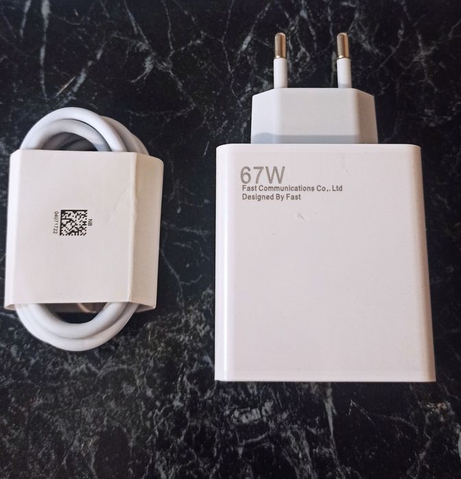 Швидка  зарядка ,  67w+кабель 2 м