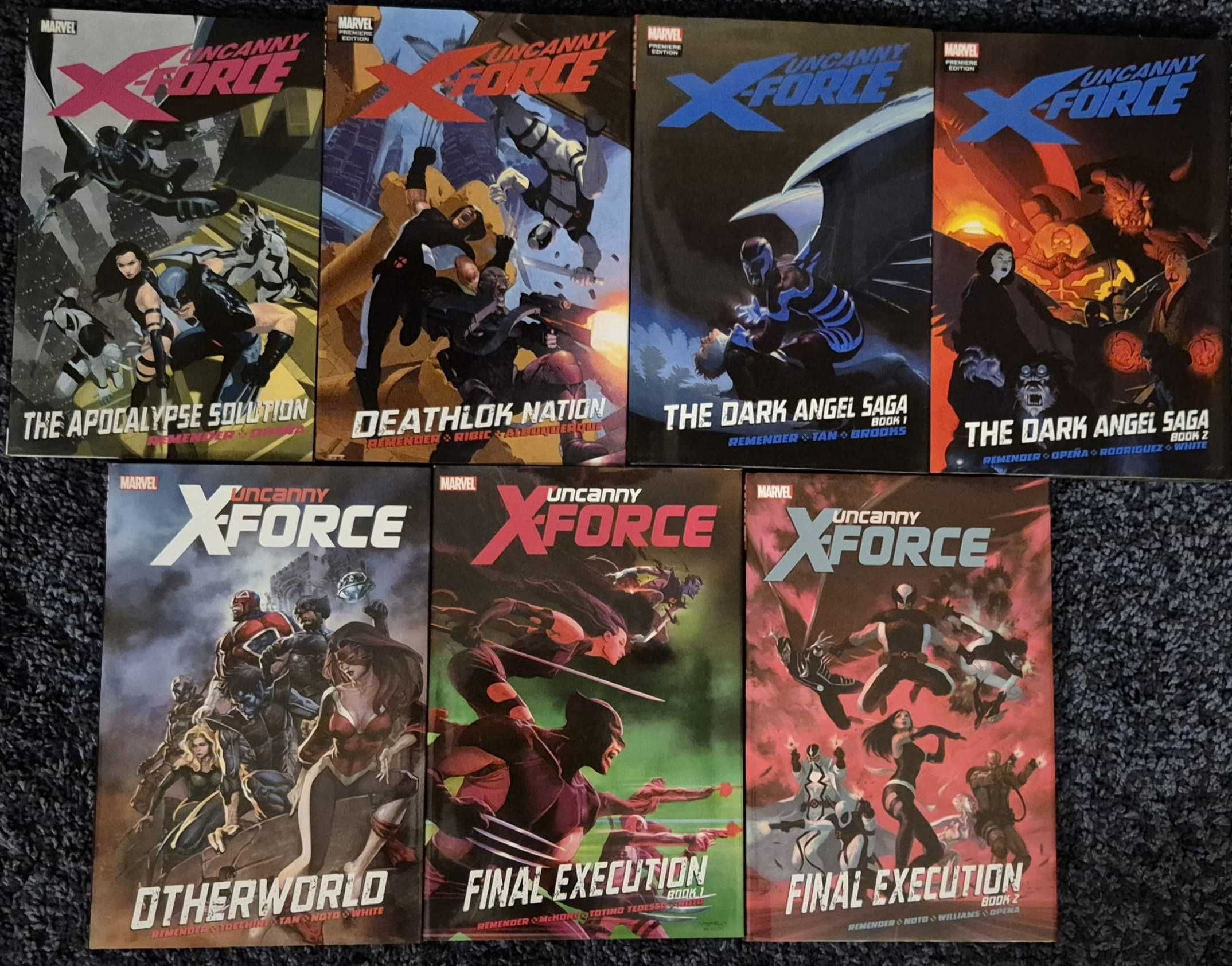 Uncanny X-Force vol. 1-7 HC / TPB - Rick Remender