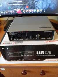 Interface muzyczny Steinberg UR12 do nagrywania