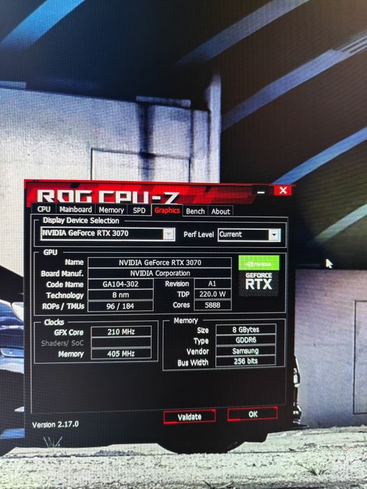 Продам видеокарту rtx3070 inno3d twin x2