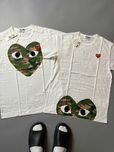 футболка cdg кдг comme des garcons