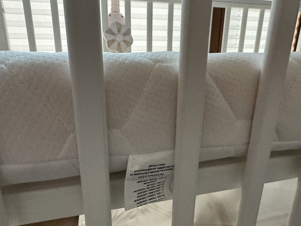 Łóżeczko niemowlęce WOODIES Slim Cot 120×60