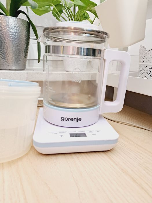 Cyfrowa stacja wody Gorenje dla dziecka ekspres do mleka parowar BLW