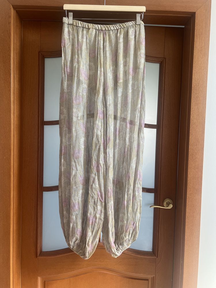 Spodnie bomberki w kwiaty Zara XS Hit!