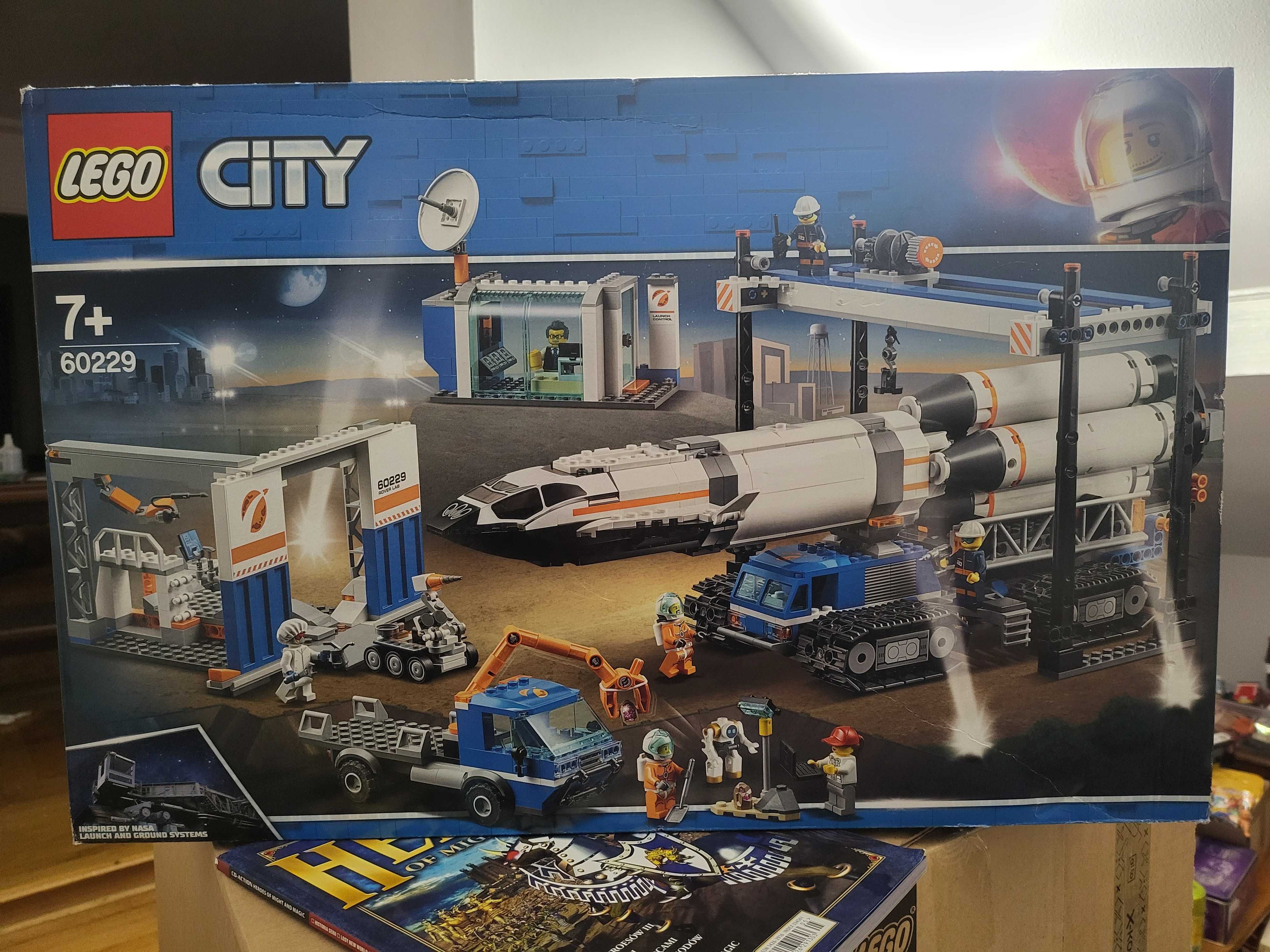 LEGO® 60229 City - Transport i montaż rakiety