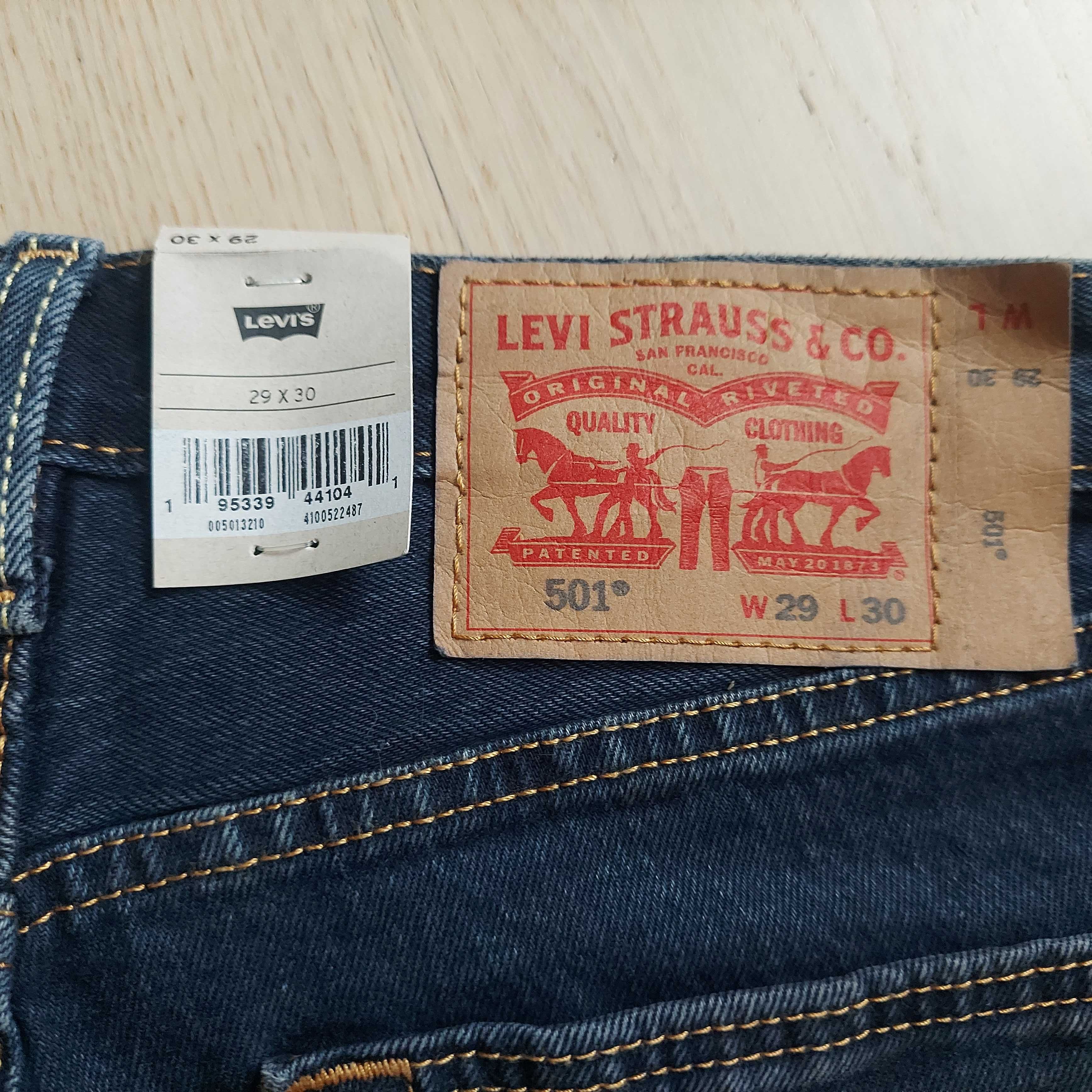 Spodnie męskie Levis  W29 L30   501