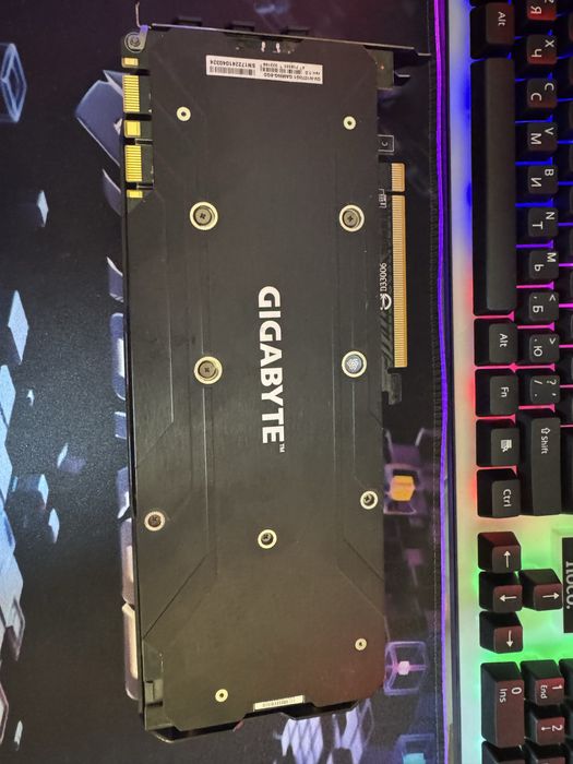 Nvidia Geforce Gigabyte 1070 8gb Как новая