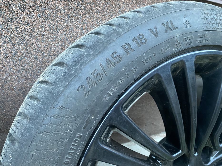 Оригінальні диски BMW з зимовою гумою R18 5/112 ET 35 G20 G30