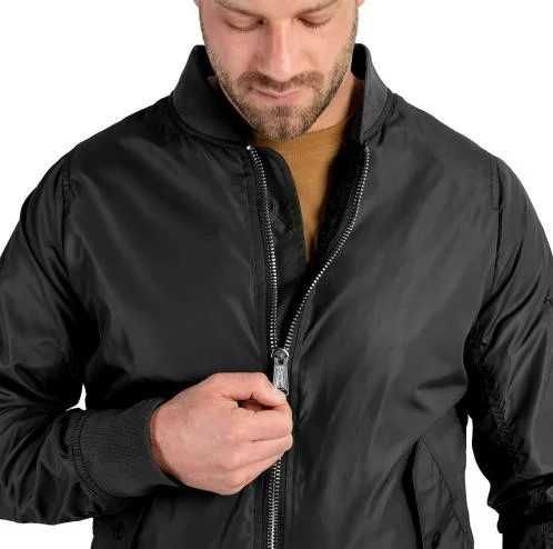 Куртка бомбер Mil-Tec MA1 Summer black 10401502