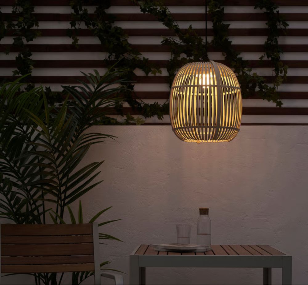 Lampa wisząca zawnętrzna led Solvinden nowa