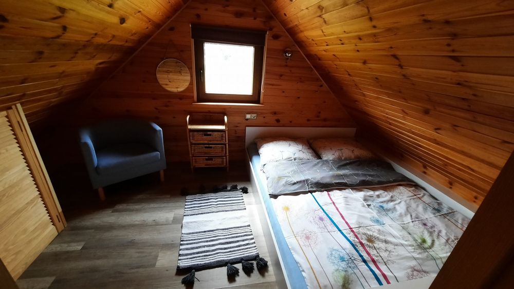 Domek nad jeziorem na kaszubach BALIA JACUZZI
