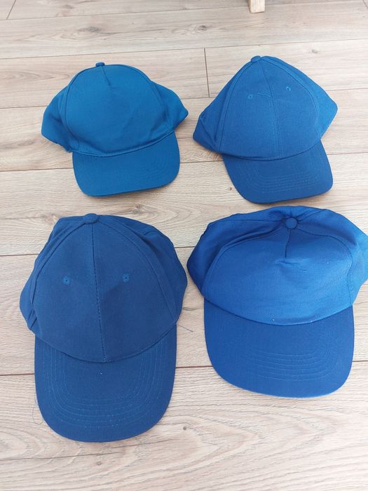 Nowe czapki ochronne, zestaw 4 sztuk
