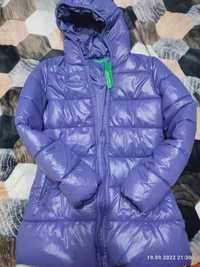 Удлиненная зимняя куртка Benetton