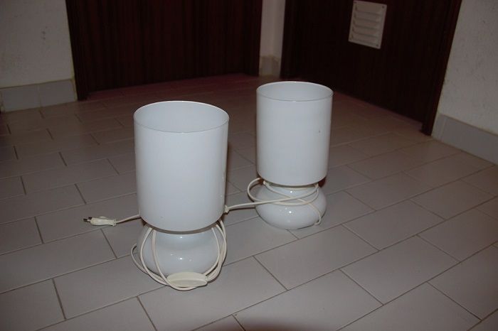 Conjunto de 2 Candeeiros de Mesa de Cabeceira