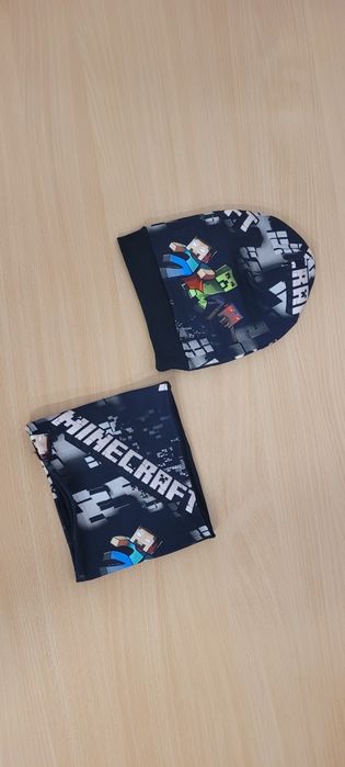 Czapka i  komin minecraft