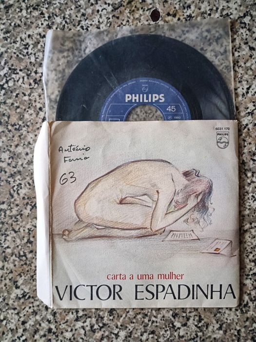 Variedade de discos vinil singles 2€ unidade