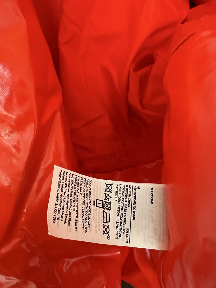 Yeezy Gap Engineered By Balenciaga  Red round jacket