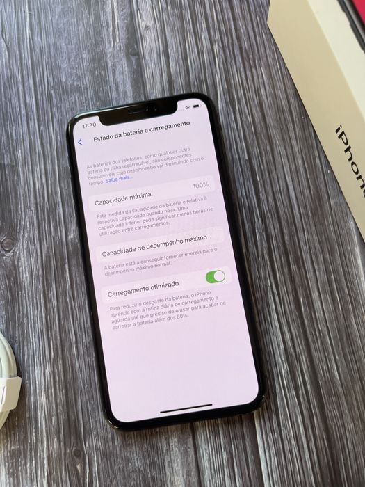  IPhone X 64GB Preto Desbloqueado