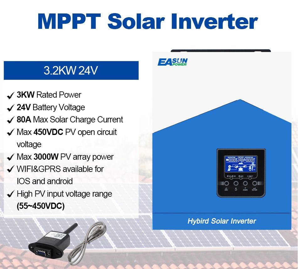 Гибридный инвертор PowMr 3.2KW