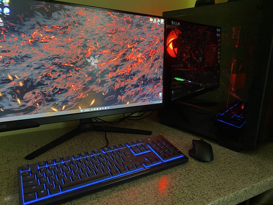 Пк AMD 5 7600 +RX 6750 XT top апарат тягне усе і хватить на довго