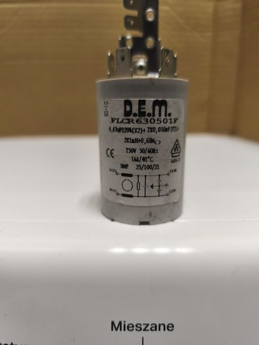 Filtr przeciwzakłóceniowy FLCR 630501F