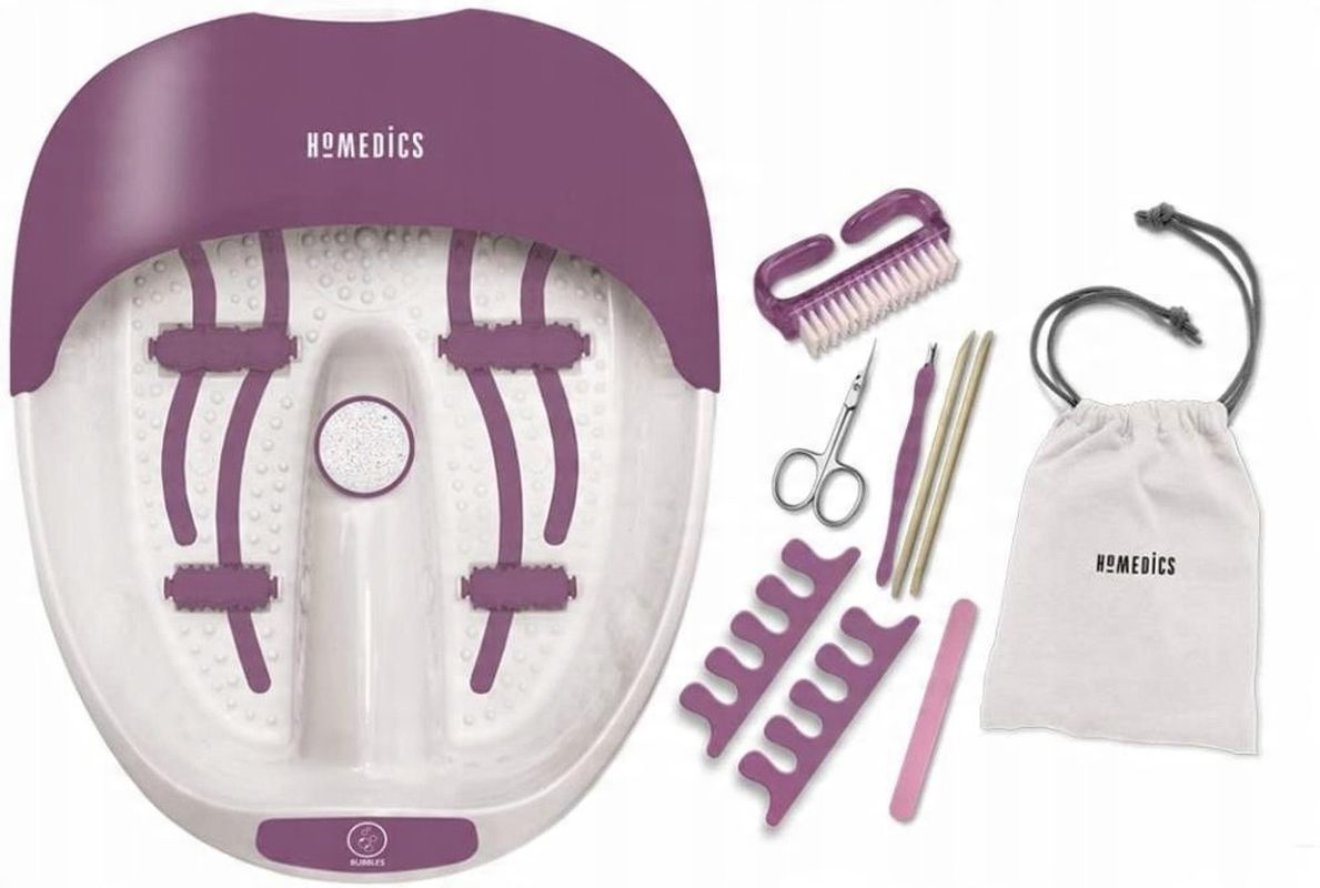 HoMedics Fs-100db-eu pielęgnacja stóp Fioletowy, Biały