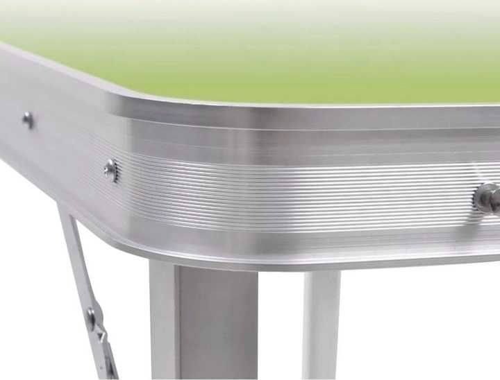 УСИЛЕННЫЙ стол для пикника раскладной с 4 стульями Зеленый, есть опт