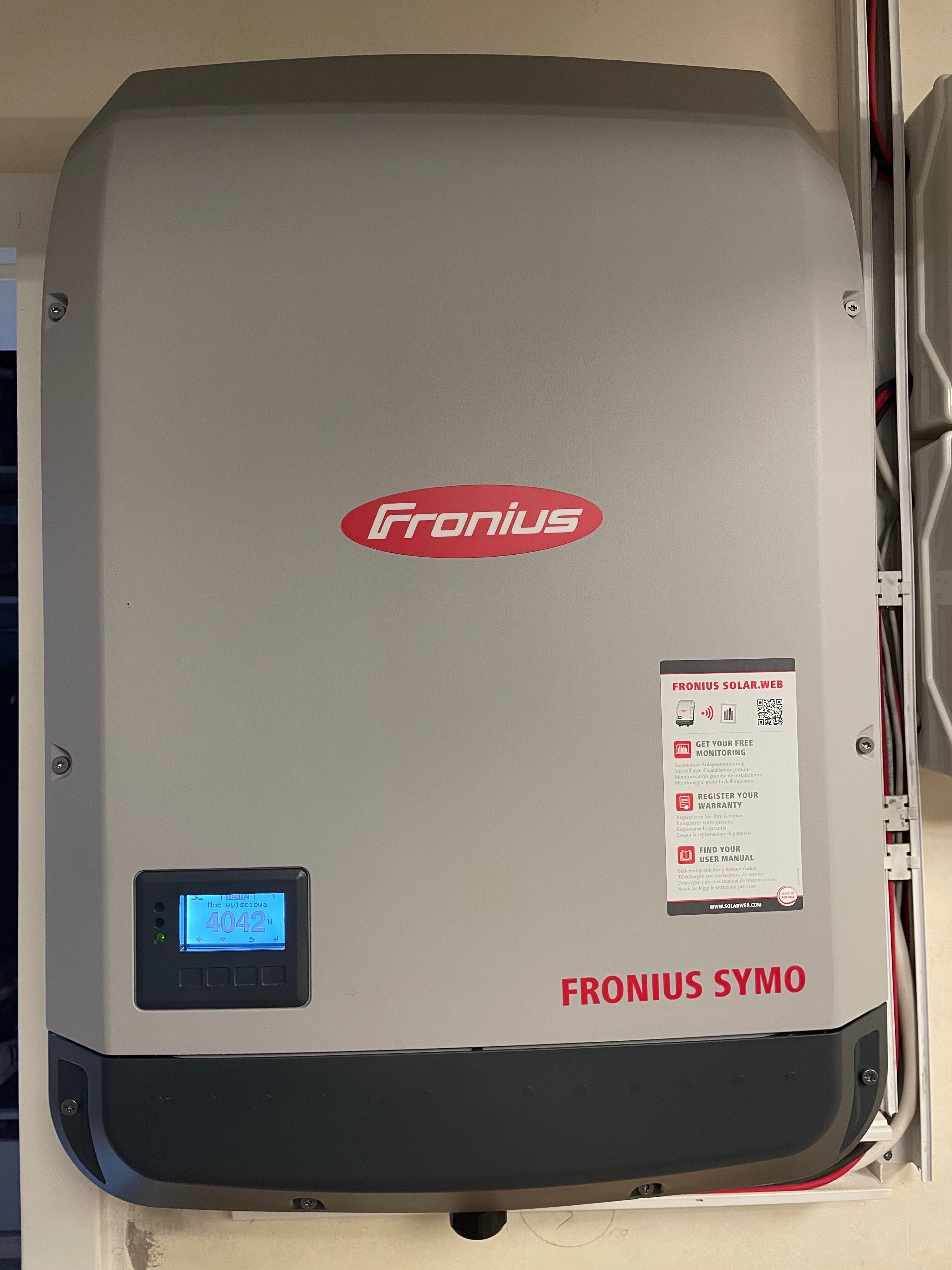Fronius Symo 10.0-3m WiFi + Smart Meter 65A-3F + Gwarancja 09.2026