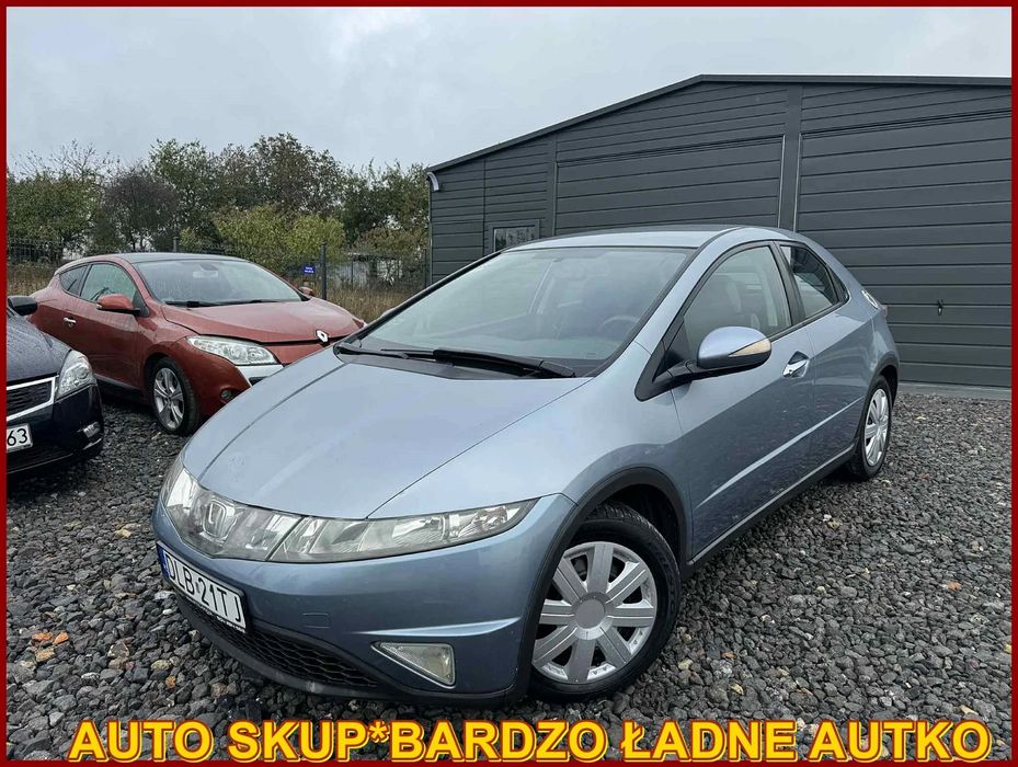 Honda Civic 2007 r 1.4 85 KM Salon Polska Welur Perfekcyjny Stan Bez Wkładu