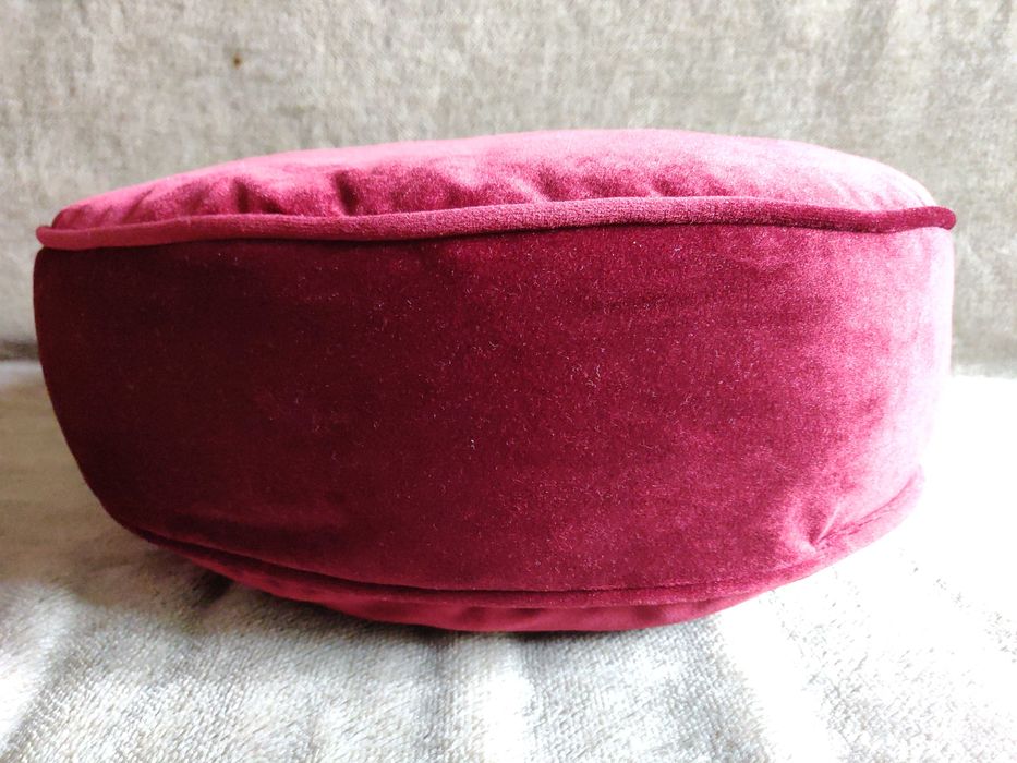 Pufa welur tukan, bardzo wygodna, nowa