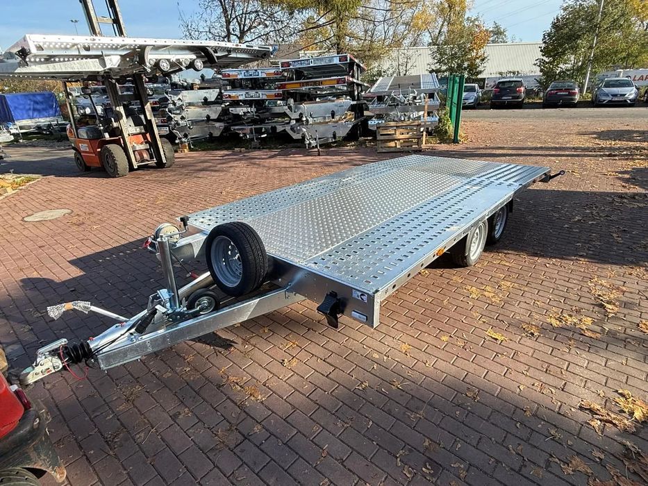 Martz Laweta Martz GT UNIDECK 450/2 2,7T 450x210 cm 2 osie DMC 2700kg wypełnienie ALU  Nowa laweta Martz 450x210 wypełnienie alu DMC 2700 kg Częstochowa VDI