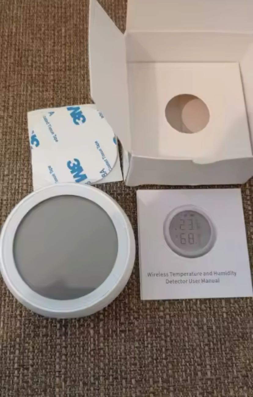 Термометр Tuya Smart ZigBee  датчик температуры и влажности с LCD