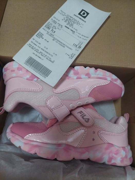 Nowe buty Fila 30