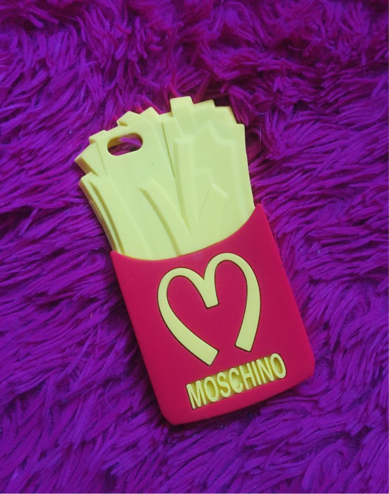 Nowy super case / etui moschino frytki Iphone 6/6s