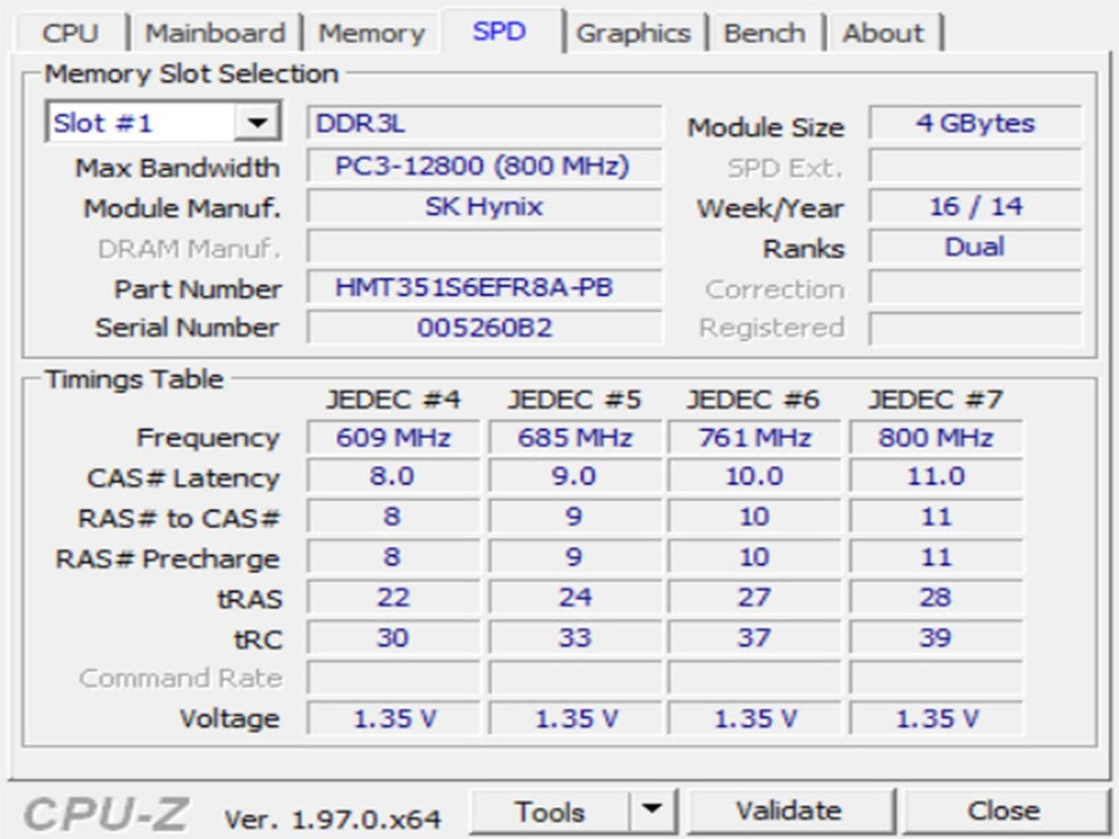 DDR3 8GB HyniX 12800 L