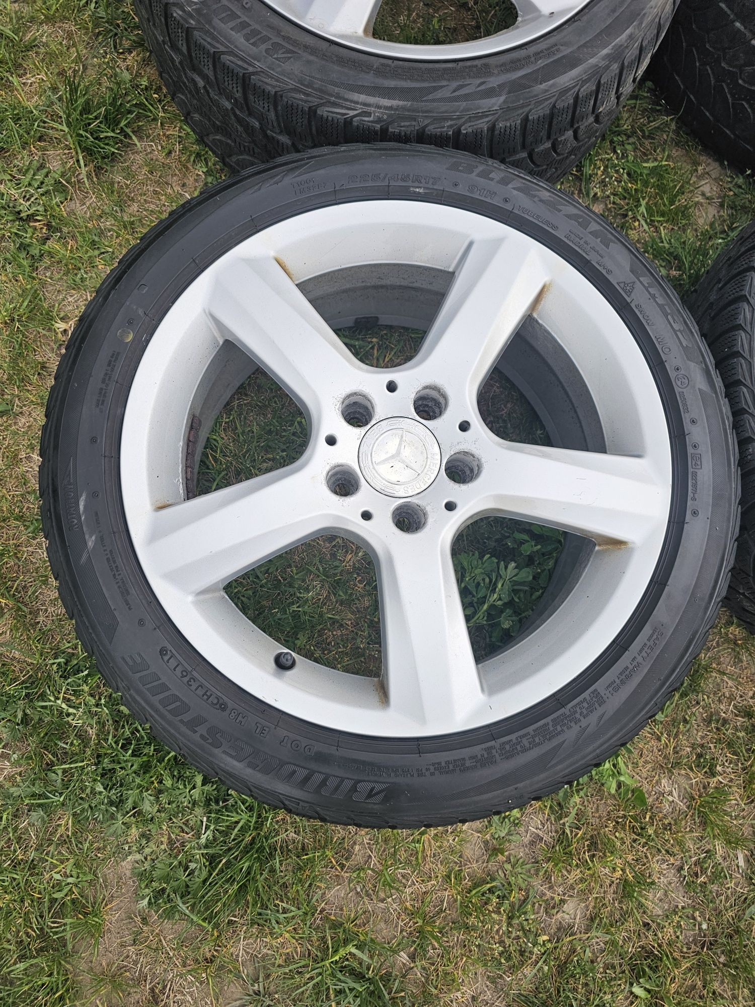 Koła Alufelgi Mercedes 5x112 225/45/17R ET 43 7.5J