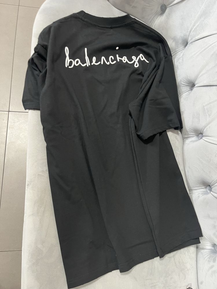 Футболка Balenciaga Chrome Hearts Miu Miu